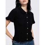 Reserved Bluza s gumbima - crno | shoptok.hr
