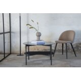 Venture Home Von Staf klub stolić ⌀80 cm, crni | shoptok.hr