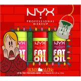 NYX Professional Makeup Home Alone Fat Oil Trio poklon set 01 (za usne) nijansa