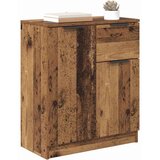 vidaXL Strani šal s predalom Star les 60 x 30 x 70 cm Konstruiran les | Shoptok.si