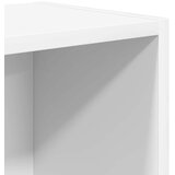  Polica za knjige bijela 31x24x52 cm izrađeno drvo | shoptok.hr