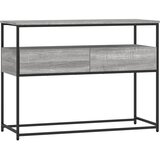  Konzolni stol siva boja hrasta 100x40x75 cm konstruirano drvo | Eponuda.ba