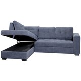 XORA sedežna garnitura, mikrovlakna temno modra | Shoptok.si