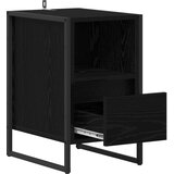  Noćni ormarić s ladicama 2 pcs Crni hrast 39,5 x 30 x 50 cm | Eponuda.ba