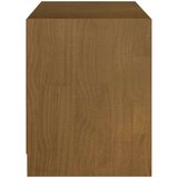 vidaXL TV omarica medeno rjava 104x33x41 cm trdna borovina | Shoptok.si