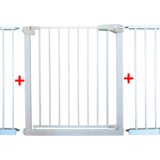  Zaštitna ograda za djecu S3 BIJELA 79-115 cm | shoptok.hr