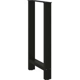  Noge za barski stol Crne 2 kom 50 x (90-91) cm Čelik | Eponuda.com