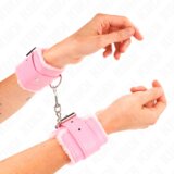 Kink Okovi Za Zapestje Fur Lined Pink | Shoptok.si