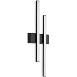 Telefunken LED spoljašnje zidno svetlo 2xLED/4W/230V IP44 crno Cene