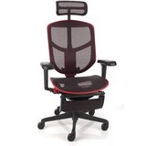 Ergoles Enjoy ULTRA gaming stol rdeče barve s podporo za noge, (21100217) | Shoptok.si