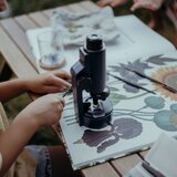 KIDYWOLF Dječji prijenosni mikroskop, plavi | Shoptok.si