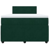  Krevet box spring s madracem tamnozeleni 120x190 cm baršunasti | shoptok.hr