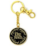 The Carat Shop Privjesak za ključeve The Lord of the Rings logo, zlatni s crnim emajlom Cijene