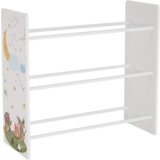 Kondela Organizator/stojalo za igrače, večbarvna/z vzorcem, DARLING TIP 3 | Shoptok.si