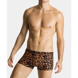 Atlantic Men's Swim Shorts - Dark Blue/Orange | Shoptok.si