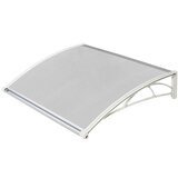 Gutta nadstrešnica za vrata 82x120cm bela baza ploca 6mm prozirna ( 996 ) | ePonuda.com