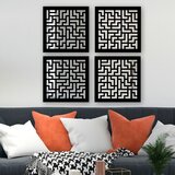 Wallity set ogledala SYH1097260709, crni Cene