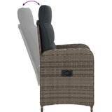  Vanjski set za objedovanje 7 kom. Svijetlo siva i tamno siva | shoptok.hr