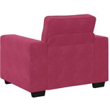 3-dijelni set sofa s jastucima, vinsko crveni baršun | shoptok.hr