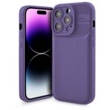  Silikonski ovitek za Xiaomi Redmi 12C - mat carbon vijola Cene