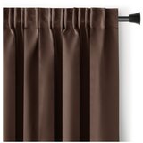 Restilo Rjava zatemnitvena izolacijska zavesa 140x270 cm Pleat – | Shoptok.si