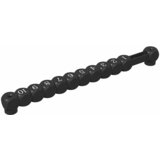  Kontrasti za nogometnu stolicu 2 pcs Crna 30 x 2,2 x 2,9 cm | shoptok.hr