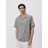 Reserved Comfort fit košulja - smeđezeleno | shoptok.hr