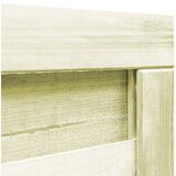  Vrtna vrata od impregnirane borovine 100 x 125 cm zelena | shoptok.hr