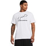 Under Armour Muška majica MAJICA M KR GL FOUNDATION UPDA Bjela Cijene