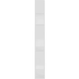 vidaXL Knjižna omara za razdelitev prostora bela 80x24x186 cm | Shoptok.si