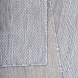 Novel Ravno Tkana Preproga Relax, Srebrna, 120cm | Shoptok.si