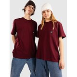 Element Icon Label Pocket T-shirt zinfandel Cene