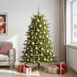  Umjetno božićno drvce s kuglicom 180 cm 300 LED lampica Slike