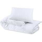  Set posteljine za poplun bijeli 200x200 cm pamučni | shoptok.hr