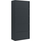 Ormarić za spise antracit 90 x 40 x 240 cm čelični | shoptok.hr