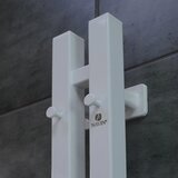  Vertaduro - Električni sušač peškira sa termostatom VEO 70W/230V 120x9 cm IP44 beli, desni | Eponuda.com