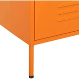 vidaXL Ladičar narančasti 80 x 35 x 101,5 cm čelični | shoptok.hr