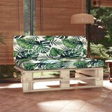 Maison Chic Vrtni srednji kavč - Zunanji kavč iz palet impregnirana borovina, (22040732) | Shoptok.si