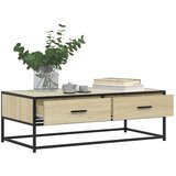  Stolić za kavu boja hrasta sonome 100x50x35 cm od drva i metala | Eponuda.ba