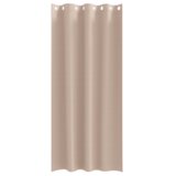 vidaXL Zavese z zavesami 2 pcs Taupe 260 x 140 cm Poliester | Shoptok.si