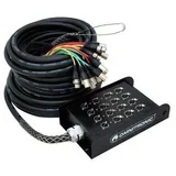 Multicore z odrsko škatlo\, 12IN / 4OUT\, XLR / XLR Multicore kabel s Stagebox\, 12IN/4OUT\,XLR/XLR, (20479444)