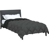  Zimska posteljnina Črna in anthracit 200 x 140 cm Mikrovlakna, (5000147520) | Shoptok.si