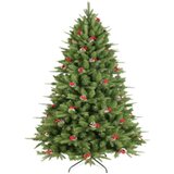  Novogodišnja jelka sa šišarkama i bobicama 150 cm 220026 | ePonuda.com