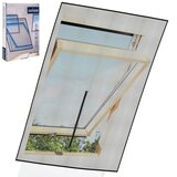  Univerzalni komarnik za krovni prozor komarnik 140x120cm crni u