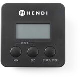 Hendi Crni digitalni mjerač vremena s magnetom | shoptok.hr