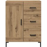  Kreveta hrast artisan 69.5 x 34 x 90 cm Konstruirano drvo | shoptok.hr
