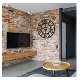 Bystag metalni zidni sat The Old Times, ø 50 cm | shoptok.hr