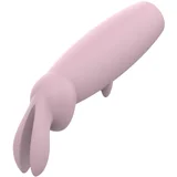 Hazel - akumulatorski zec vibrator za klitoris (ljubičasta)