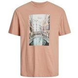 Jack & Jones Majice s kratkimi rokavi - Rožnata Cene