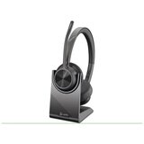 HP Poly Voyager 4320 USB-C Headset +BT700 dongle +Charging Stand, Black | ePonuda.com